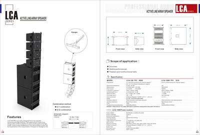 LCA series &nbsp;Active Line Array Speaker