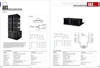AKS SERIES PASSIVE LINE ARRAY SPEAKER